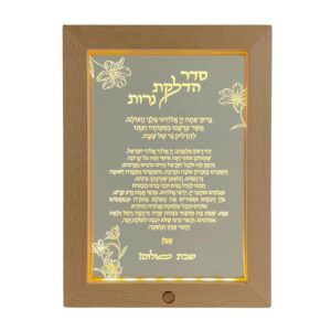 מסגרת מוארת לד נטענת
