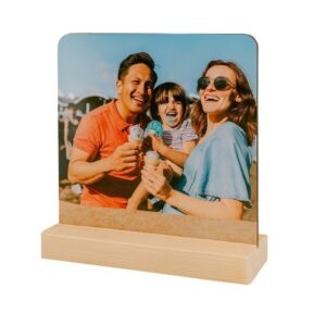 הדפסה על עץ דק ריבוע 20X20 ס"מ